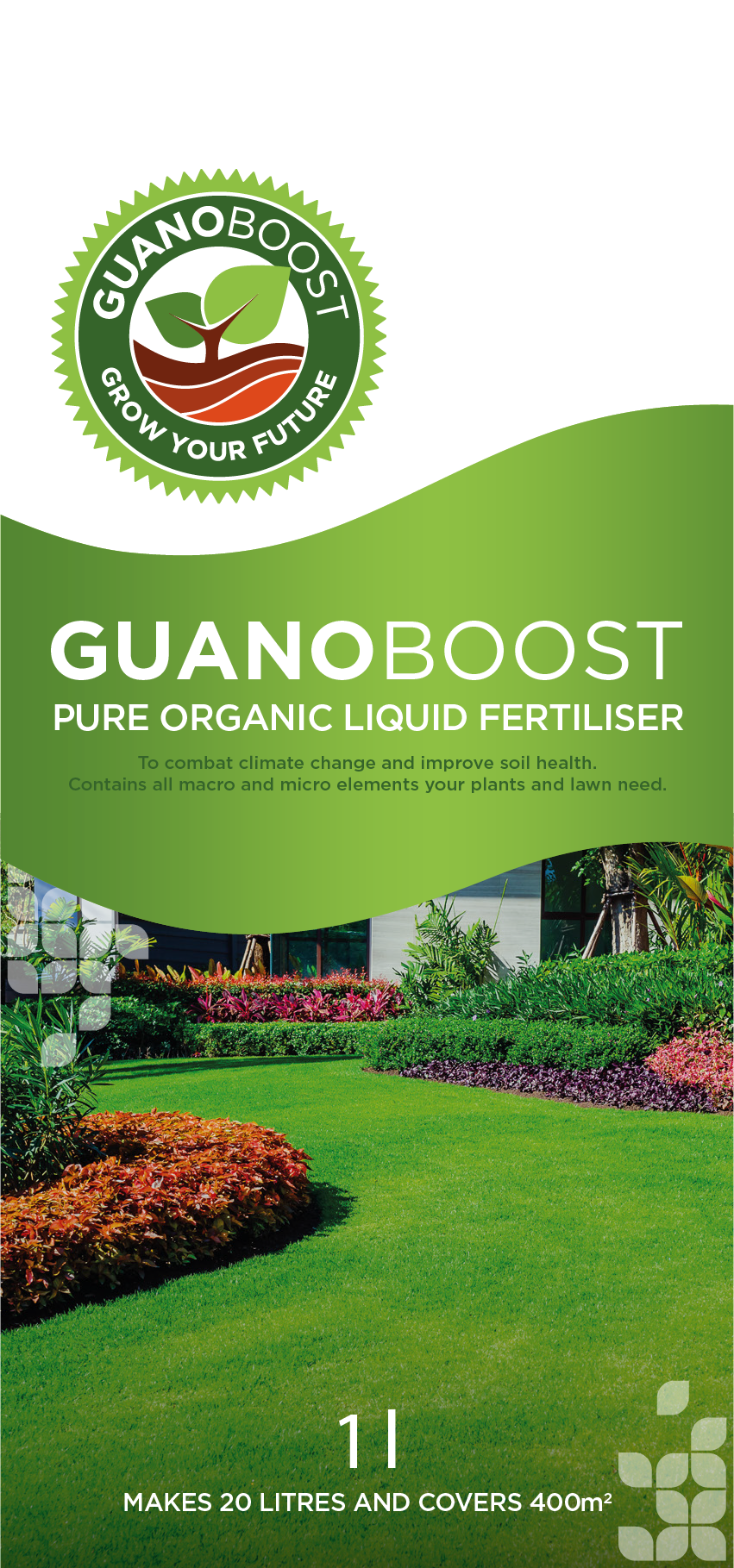 1 Litre GuanoBoost - For Small Gardens