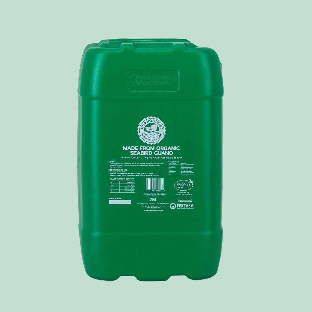 25 Liter GuanoBoost Liquid - For Large Gardens or Commercial Farmers