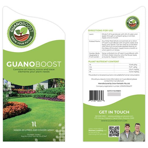 1 Liter Guanoboost - For Small Gardens - GuanoBoost